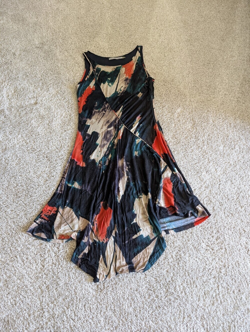 Asymmetrical Midi Dress Marc New York - Size 10